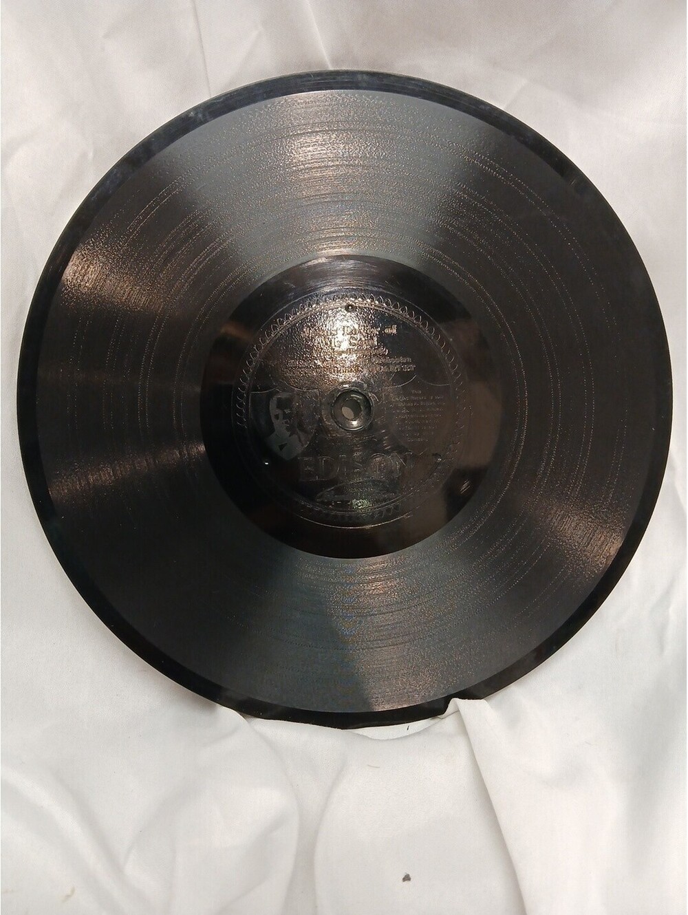 1913 Edison Diamond Disc Phonograph THE GLORY SONG/ JESUS LOVER OF MY SOUL